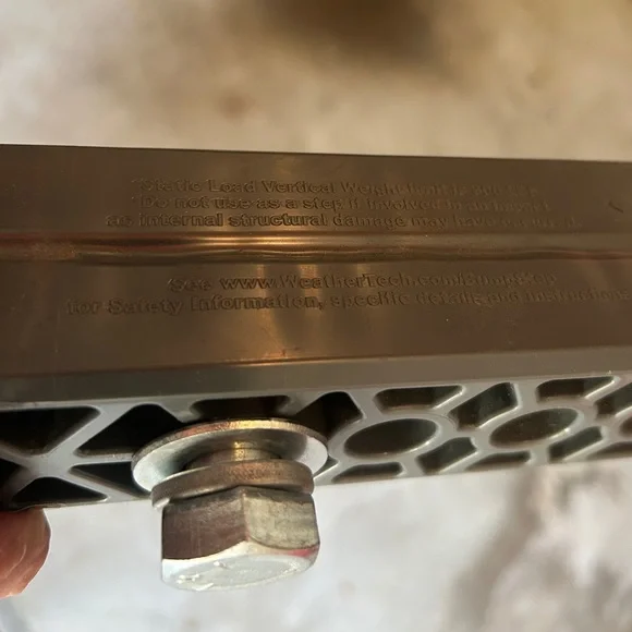 12” WeatherTech hitch step - Picture 6 of 7